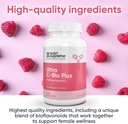 Nutri Suprme Ultra C-Bio Plus, Female Support Formula with Red Raspberry, Vitamin C, and Bioflavonoids , 120 Tablets, Vegetarian, Kosher 6