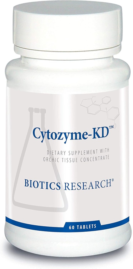 Biotics Research Cytozyme KD Neonatal Kidney, Supports Renal Health, Heart Health, SOD, Catalase, Potent Antioxidant Activity, 60 Tablets 2