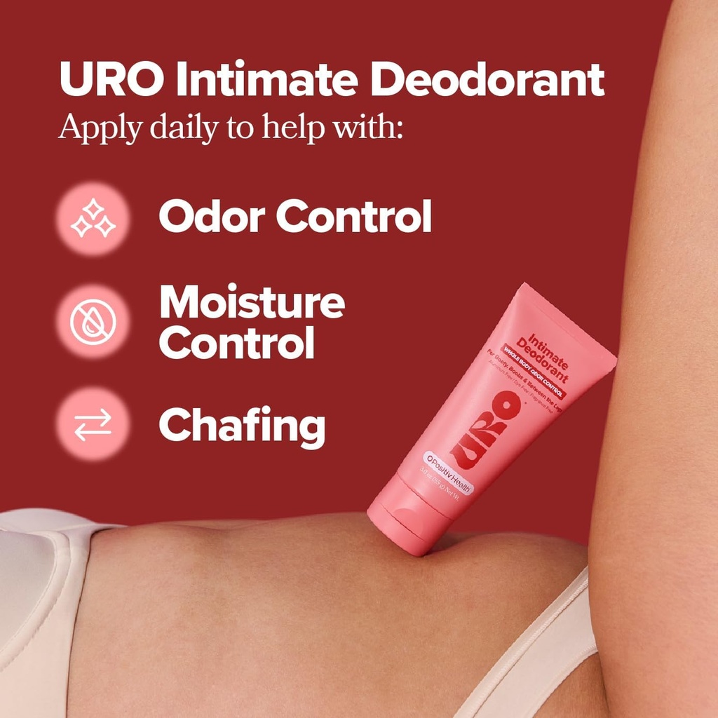 URO Vaginal Probiotic and URO Intimate Deodorant Bundle 4