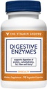 Digestive Enzymes - Plant-Based Digestive Formula, Promotes Digestion to Help Release Nutrients, Nutrient Digestion & Absorption (90 Veggie Capsules) by The Vitamin Shoppe 2