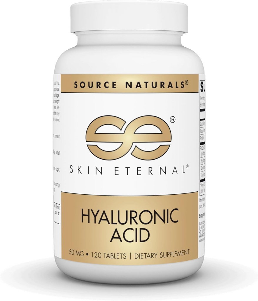 Source Naturals Skin Eternal Hyaluronic Acid, 50mg - 120 Tablets 2