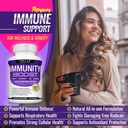 10 in 1 Immunity Boost Immune Support Supplement â€“ 1650mg Made with Elderberry, Vitamin C, Zinc, Echinacea & Probiotics for Immune System Booster, Support Healthy Respiratory System, 2x 60 Capsule 4