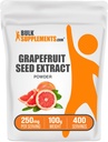 BulkSupplements.com Grapefruit Seed Extract Powder - Grapefruit Seed Supplements, Antioxidant Source - Herbal Supplement, Gluten Free, 250mg per Serving, 100g (3.5 oz) (Pack of 1) 2