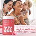 Women's Probiotic,Prebiotics & Lactobacillus Probiotic Blend,60 Billion CFUs,18 Strains,Help Women's Health,Boost Immune,Digestive,Gut,Promote Healthy Vaginal Odor & Vaginal Flora 6