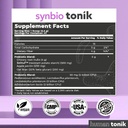Synbio Tonik Prebiotics and Probiotics Powder | Berry Lemonade | Probiotics for Digestive Health | Daily Supplement | Improve Digestion and Bowel Motions | Boost Energy and Clarity | 3 Tubs 5
