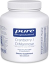 Pure Encapsulations Cranberry D-Mannose - Supports Urinary Tract Health* - with Cranberry Fruit Solids - Vegan & Non-GMO Dietary Supplement - 180 Capsules 2
