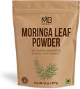 MB Herbals Moringa Leaf Powder 8 oz (227g / 0.5 LB) | 100% Pure Moringa Powder | Easily Mixes in Drinks & Smoothies | No Preservatives 2