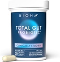 BIOHM Probiotic and Prebiotic Fiber Bundle, Combines Dietary Fiber and Digestive Enzymes for Advanced Gut Health, Non-GMO, Vegetarian, No Artificial Ingredients, 30 Servings Each 3