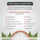 Organixx Magnesium Glycinate Supplement for Support Sleep, Muscle & Heart Health, 7 Type Magnesium Complex with Vitamin B6, Manganese Citrate, Gluten Free, Vegan, Non GMO, High Absorption, 90 Capsules 6