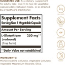 Solgar Reduced L-Glutathione 250 mg - 30 Vegetable Capsules - Antioxidant Support - Non-GMO, Vegan, Gluten Free, Dairy Free, Kosher - 30 Servings 3