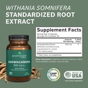 Prominent Nutrition Ashwagandha Supplement - Clinically Researched Shagandha Root Extract for Healthy Mood & Stress Support, Standardized to 2.5% Withanolides, 500 mg, 60 Vegan Capsules - 1 Pack 3