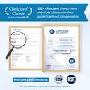 Venture Pal Chewable Electrolyte Tablets, 80 Count Fast-Dissolve Sugar-Free Stick Salt Tablets - Variety Pack for Rapid Hydration, Outdoor Running, Hiking, Sports | Keto & Vegan Friendly | 4 Pack 4