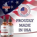 Organic Ashwagandha Liquid Drops, Ashwagandha Root Tincture, Ashwagandha Extract Herb Supplements - 2 Fl Oz 4