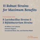 Live Conscious PRO45: Probiotic Formula, 45 Billion CFU, 11 Comprehensive strains. Dairy Free. Delayed Release Veggie caps. Promotes Immune and Digestive Health. 60 Capsules (2-Pack) 4