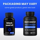 NutraChamps Black Seed Oil Organic Cold Pressed | 120 Vegan Softgel | Virgin Nigella Sativa Pills with Vitamin E & Thymoquinone | Rich in Omega 3 6 9 | Unrefined Black Cumin Seed Oil Capsules 6