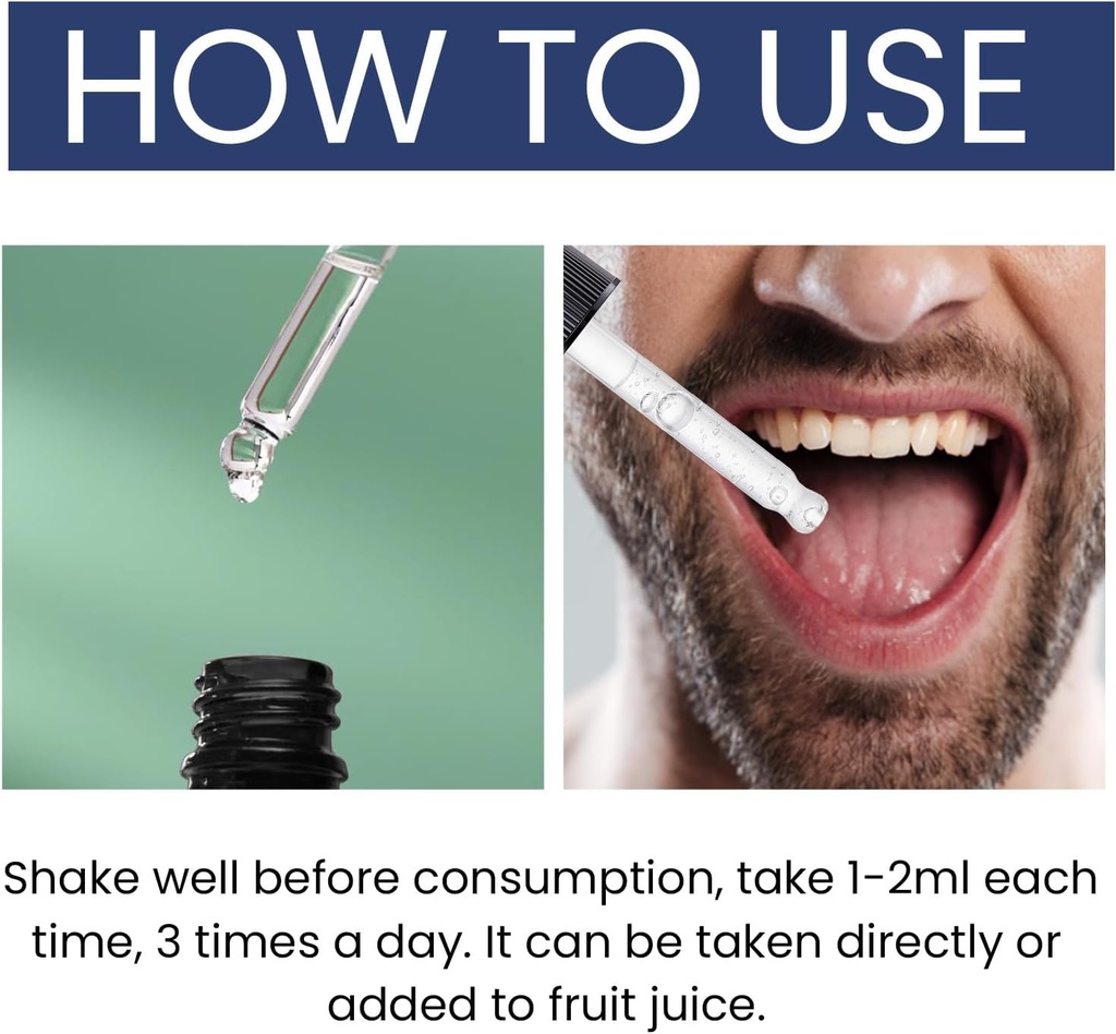 Prostate Treatment Drops - Prostate Relief Drops, Prostate Natural Herbal Drops,DHT Blocker Urinary Health & Prostate Support Supplement for Mens Health (3pcs) 6