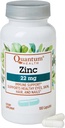 Quantum Health Zinc Gluconate 22mg Daily Immunity Boost Supplement Supports Energy, Healthy Eyes, Hair Skin & Nails - Essential Mineral Immune Support for Women & Men - 100 Capsules 2
