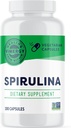 Vimergy Spirulina Capsules – Concentrated Plant Protein Supports Immune Health & Cardiovascular Function – Vegan, Kosher, Gluten-Free – 180 Capsules 2