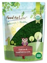 Food to Live Organic Algae Powder Mix, 1 Pound – Spirulina and Chlorella 50/50 Blend, Non-GMO, Rich in Chlorophyll, Raw, Pure, Vegan Superfood, Bulk, Great for Smoothies, Good Source of Protein 2