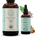 HerbEra Herbal Cleanse Organic Alcohol-Free Tincture | Detox and Cleanse Formula, Extract Supplement | Organic Wormwood Herb, Black Walnut Hull, Cloves Flower Buds | Purge Extract (4 fl oz) 2
