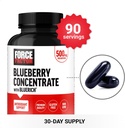 FORCE FACTOR Blueberry Concentrate Antioxidants Supplement with BlueRich Blueberry Extract Supplement, Free Radical Scavenger for Daily Health, Gluten Free, Non-GMO, 90 Softgels 4