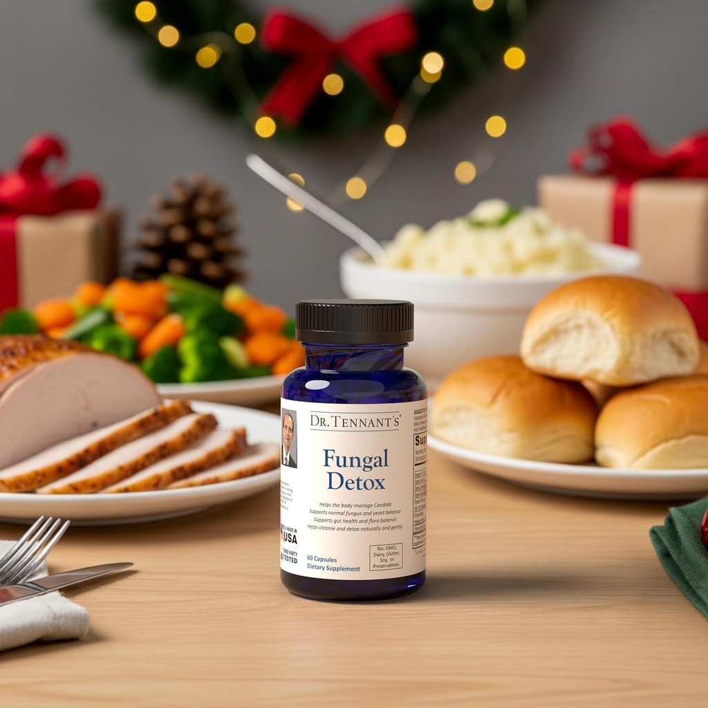 Dr. Tennant's Fungal Detox | Candida Cleanse, Mood & Hormone Balance | Promotes Healthy Yeast Levels & Gastrointestinal Health 4