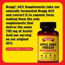 Bragg Apple Cider Vinegar Capsules with Vitamin D and Zinc - (3 Pack) 90 Capsules - Supports The Immune System 3