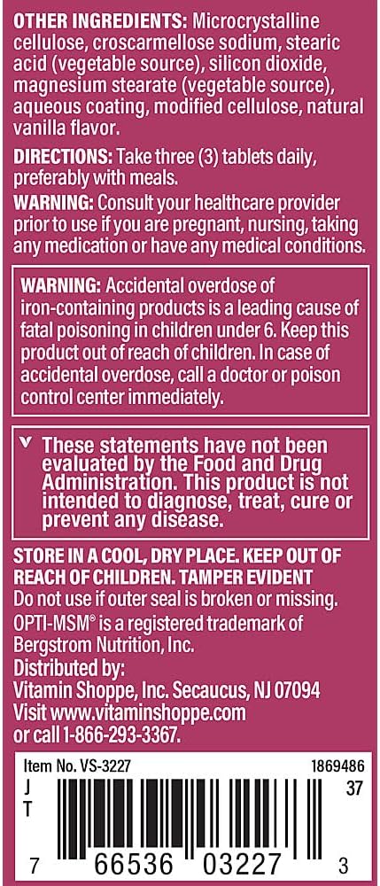 The Vitamin Shoppe Ultimate Woman Gold Multivitamin - with Iron, B Vitamins & Vitamin D3 and More to Support Energy Production, Bone & Immune Health - Gluten Free Multi-Mineral (180 Tablets) 5