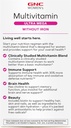 GNC Women's Multivitamin Ultra Mega Without Iron, Daily Vitamin Supplement, Supports Immune, Brain, Hair, Skin & Nails, 180 Caplets 4