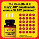 Bragg Apple Cider Vinegar Capsules with Vitamin D and Zinc - (3 Pack) 90 Capsules - Supports The Immune System 5
