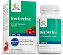 Terry Naturally Berberine - Dietary Supplement with Berberine - Liver Health Supplement for Metabolism Support - Joint Health Support for Men & Women - 60 Capsules 2