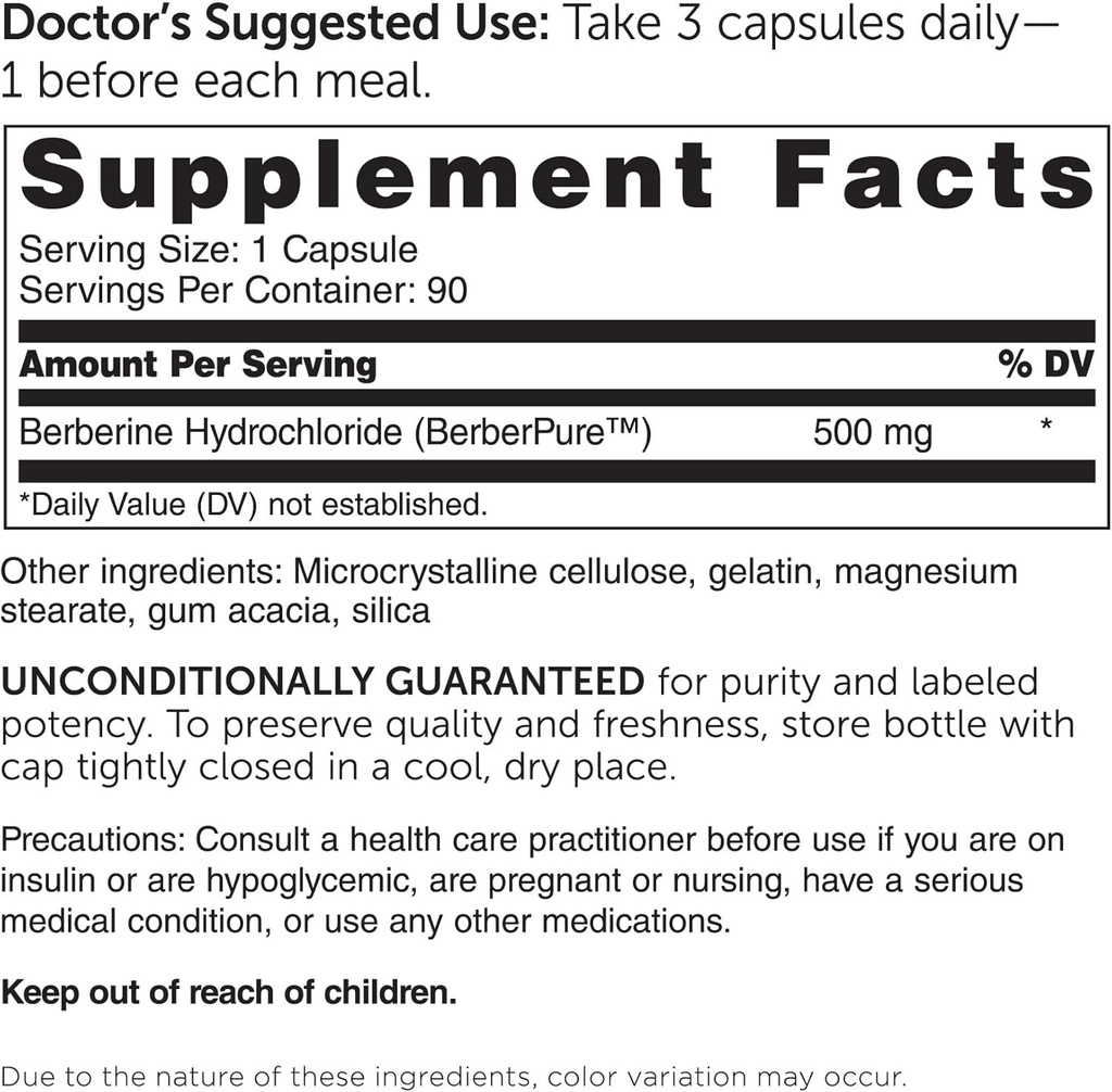 Dr. Whitaker Clinical Grade Berberine | 1,500mg Per Daily Serving | 30 Day Supply 4