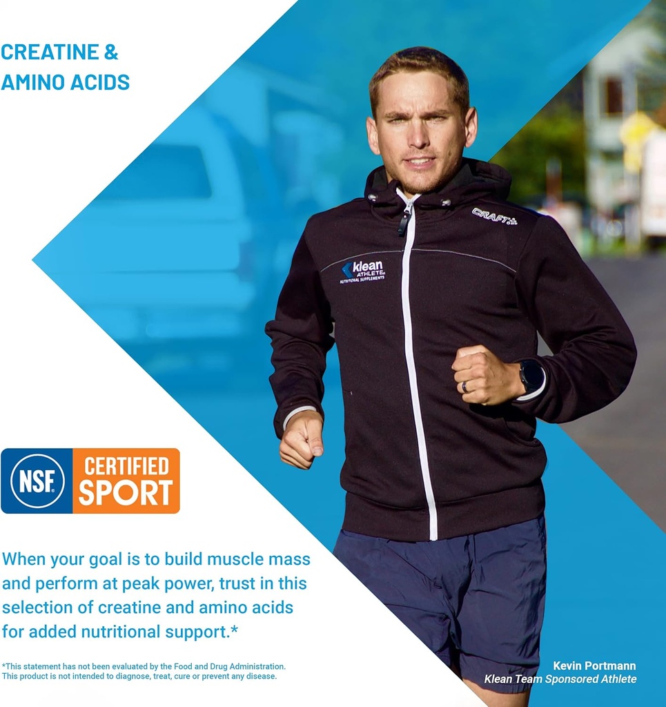 Klean Athlete Klean Essential Aminos + HMB - Blend of Essential Amino Acids - with HMB, Vitamin D3 & Glutamine for Lean Muscle Mass - 9.7 Ounces - Natural Orange Cream Flavor 6