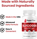 (3 Pack) Super Flow Glycogen - SuperFlow Glycogen Support Capsules, Super Flow, Glycogen Support Super Flow, Official SupperFlow Glycogen Support, Super Flow Glyco Optimizer, 90 Capsules for 3 Months 6