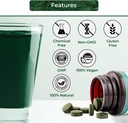 Organic Spirulina Tablets - 100% Pure Vegan, Non-GMO, Gluten Free, Chemical Free 4