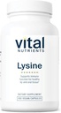 Vital Nutrients Lysine | Lysine Supplement Supports Healthy Lip and Oral Tissue | Immune Support Supplement Promotes Calcium Absorption | Gluten, Dairy, Soy Free | Non-GMO | 100 Capsules 2