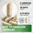 Shilajit, Ashwagandha Capsules & Sea Moss Capsules Black Seed Oil Capsules Ashwagandha, Turmeric - Shilajit for Woman Men Immune Support Rhodiola Rosea, Shilajit 60 Capsules & Sea Moss 60 Capsules Set 5