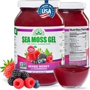 Wildcrafted Irish Sea Moss Gel | Made in USA | Rich in Vitamins & Minerals | Sea Moss Gel Raw | Nutritional Supplement | Mixed Berry (16 oz) 2