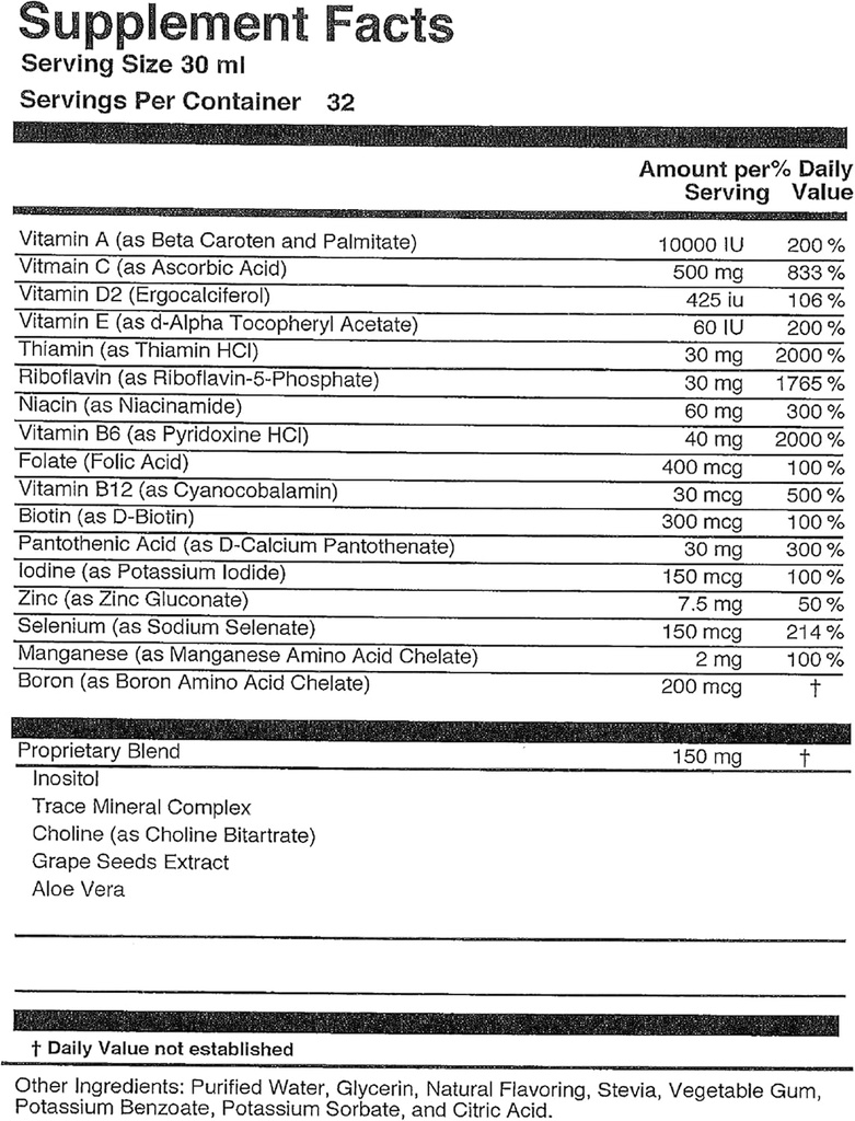 ENP Smart Multi | Liquid Multivitamin for Adults | Multivitamin for Women & Men | Contains Vitamin E, Vitamin A, Vitamin D2, Vitamin C and Zinc | Vegan Friendly 2