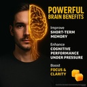 Creatine Gummies 5000mg – Vegan - Muscle Builder – Strength & Energy Support – 120 Count – Mango Flavor – Creatine Monohydrate Supplement for Men & Women 5