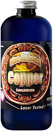 Silver Mountain Minerals Colloidal Copper Liquid Mineral Supplement 16 Oz. 100 PPM 3