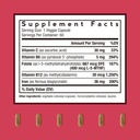 Doctor's Recipes Iron Supplement, Iron Bisglycinate with Vitamin C, B6, Folate & B12, Non-Constipating, Stomach Friendly, Gentle Iron Pills for Iron Deficiency, Blood & Energy Support, 60 Vegan Caps 3