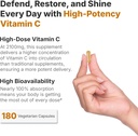 Liposomal Vitamin C 2100mg | 180 Veggie Capsules, 60 Day Supply | Fast Absorbing Bioavailability | Powerful Antioxidant & Immune Support Supplement 3