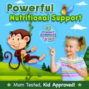 Infusions Super Green Gummies for Kids 90 Count Superfood Booster Soft and Delicious 8 Powerful Blends Vegan Friendly Gluten Free & Non-GMO 6