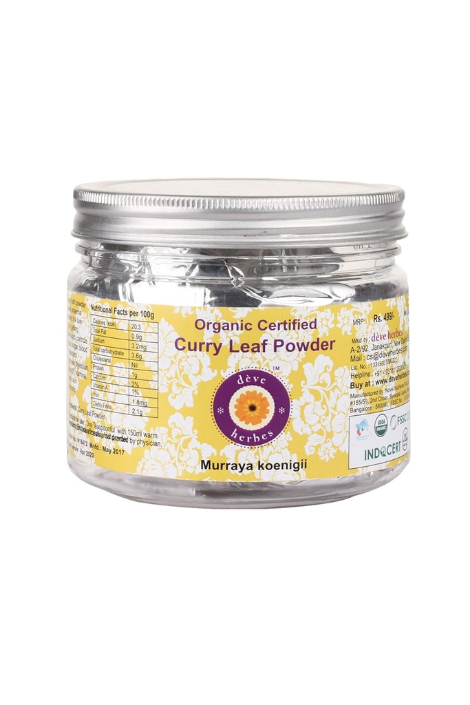 Deve Herbes Pure Cinnamon Bark Powder (Cinnamomum zeylanicum) Organic for Personal Use 200gm (7.05Oz) 4