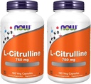 Now Foods L-Citrulline 750 mg - 180 Capsules 2