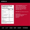BSN NITRIX 2.0, Workout Supplement, Nitric Oxide Precursors, 3g Creatine, 3g L Citrulline, L-Citrulline, Supports Workout Performance, Pumps, Muscle Recovery and Endurance, 180 Tablets, 60 Servings 3