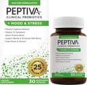 Peptiva Probiotics Mood & Stress - Stress and Mood Support, Digestive Support, Gut Health, 25 Billion CFU, Multi-Strain Probiotics, Lactobacillus Acidophilus, Bifidobacterium - 30 Capsules 2