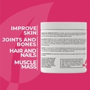 Hallusa Natural Hydrolyzed Collagen Peptides Powder 1000mg with Vitamin C | BlackBerry & Blueberry Flavor | 4g Collagen per Serving | Healthy Hair, Skin, Nails, Bone & Joint Support 4