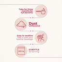 Hallusa Natural Hydrolyzed Collagen Peptides Powder 1000mg with Vitamin C | BlackBerry & Blueberry Flavor | 4g Collagen per Serving | Healthy Hair, Skin, Nails, Bone & Joint Support 5